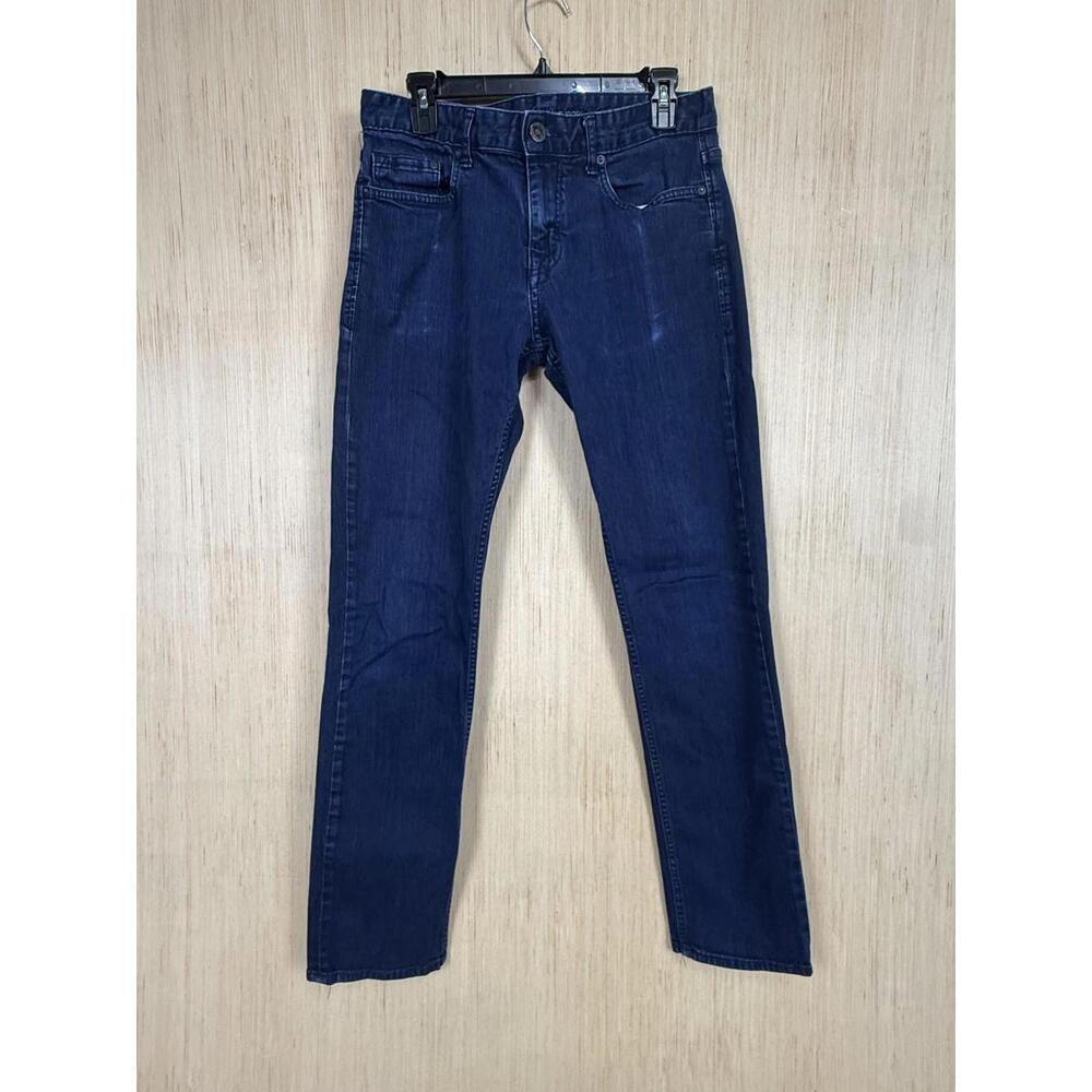 Calvin Klein Jeans Jeans Mens 32x32 Blue Skinny Slim Fit Dark Wash Denim